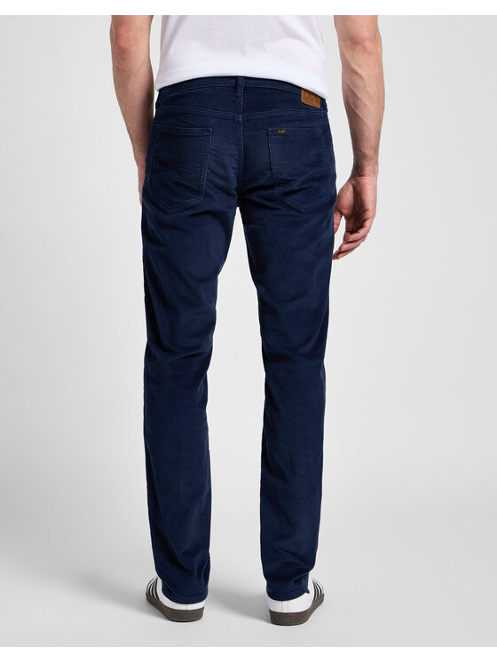 Lee Lee Jeansy DAREN ZIP FLY Niebieski Straight Leg