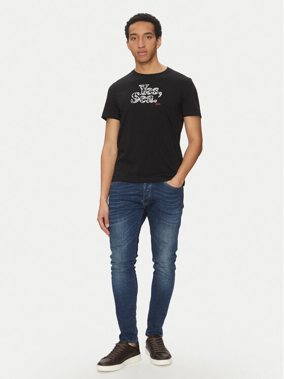 Liu Jo Liu Jo Jeans hlače QXX041 D4970 Modra Regular Fit
