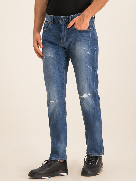 Armani Exchange Armani Exchange Slim Fit Jeans 6GZJ13 Z2GXZ 1500 Dunkelblau Slim Fit