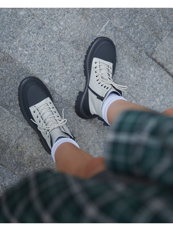 Estro Estro Μποτάκια ER00113296 Μπεζ