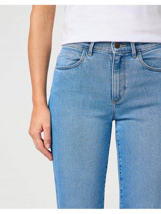 Wrangler Wrangler Jeansy Straight 658 Niebieski Straight Fit