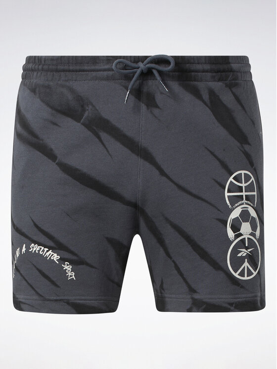 Reebok Reebok Szorty sportowe Classics Block Party Shorts HS9179 Szary