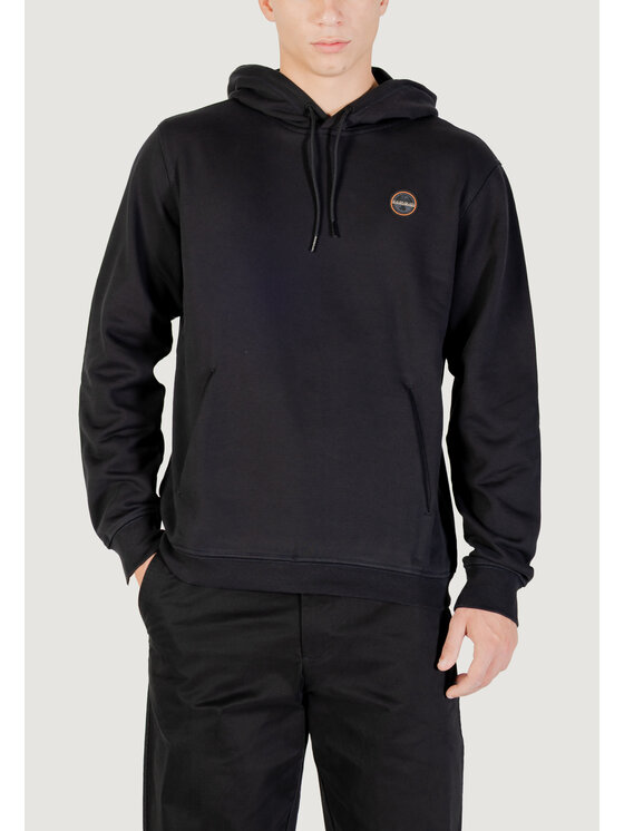 Napapijri Napapijri Felpa B-BADGE H Nero Casual Fit