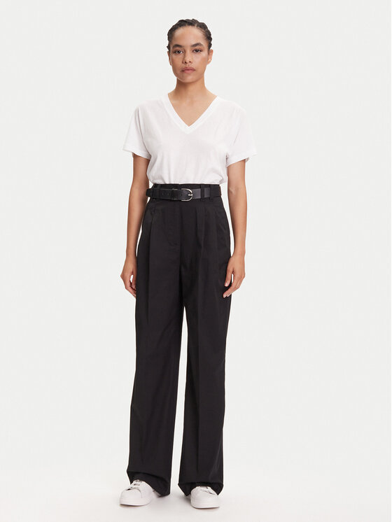 Marc O'Polo Marc O'Polo T-krekls 506 2067 51445 Balts Regular Fit