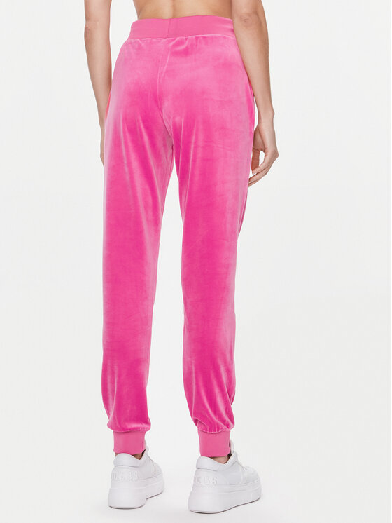Guess Guess Sportinės kelnės V3BB27 KBXI2 Rožinė Regular Fit