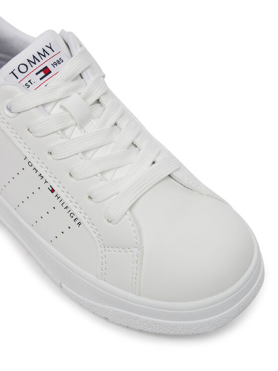 Tommy Hilfiger Tommy Hilfiger Tenisice Low Cut Lace-Up Sneaker T3X9-33856-1355 M Bijela