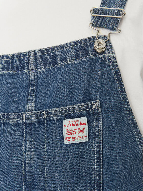 Levi's® Levi's® Latzhose Red Tab™ 79107-0027 Blau Relaxed Fit