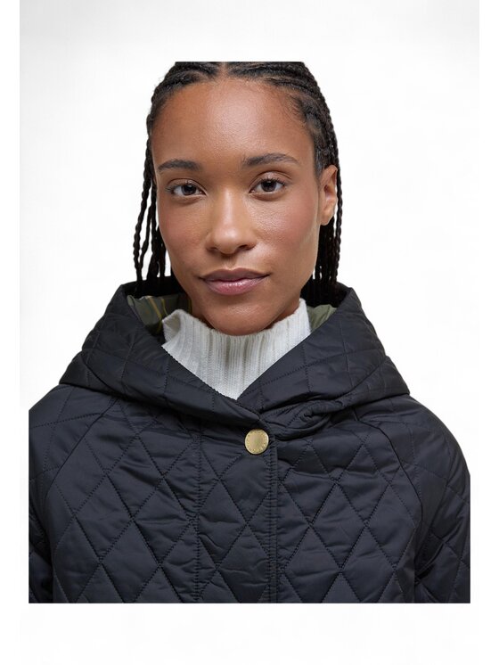 Barbour Barbour Cappotto q-dav-59573 Nero Regular Fit