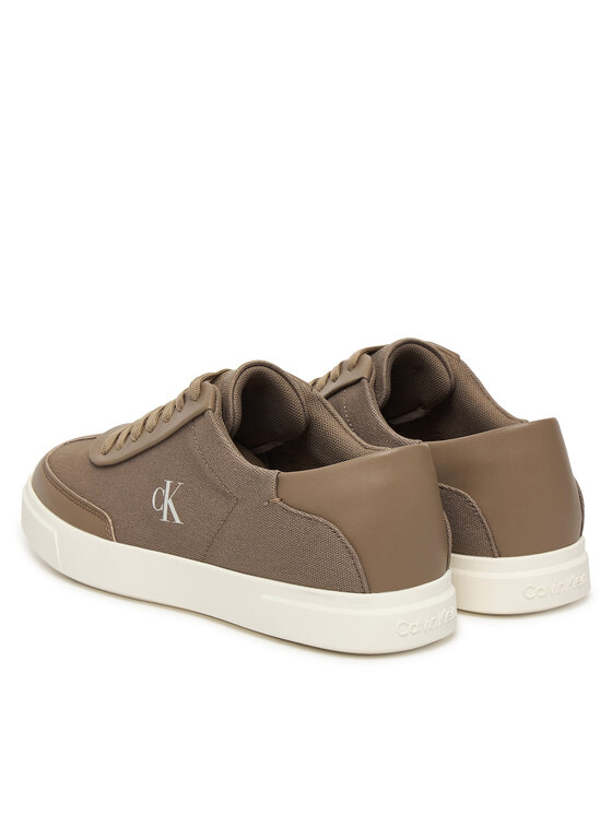 Calvin Klein Calvin Klein Sneakersy Low Pro Cups Wt Canv Mg HW0HW03145 Brązowy