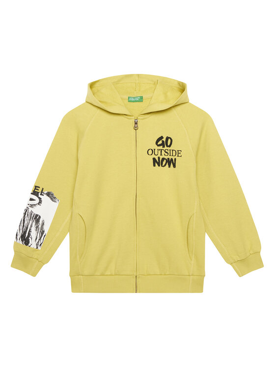 United Colors Of Benetton United Colors Of Benetton Pulóver 33NVC505A Zöld Regular Fit