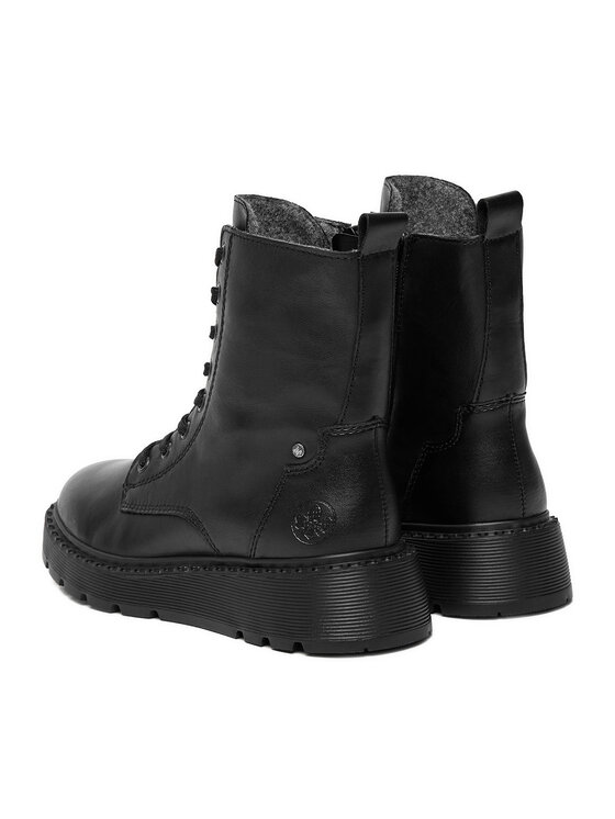 Rieker Rieker Schnürschuhe CEO-70401-00 Schwarz