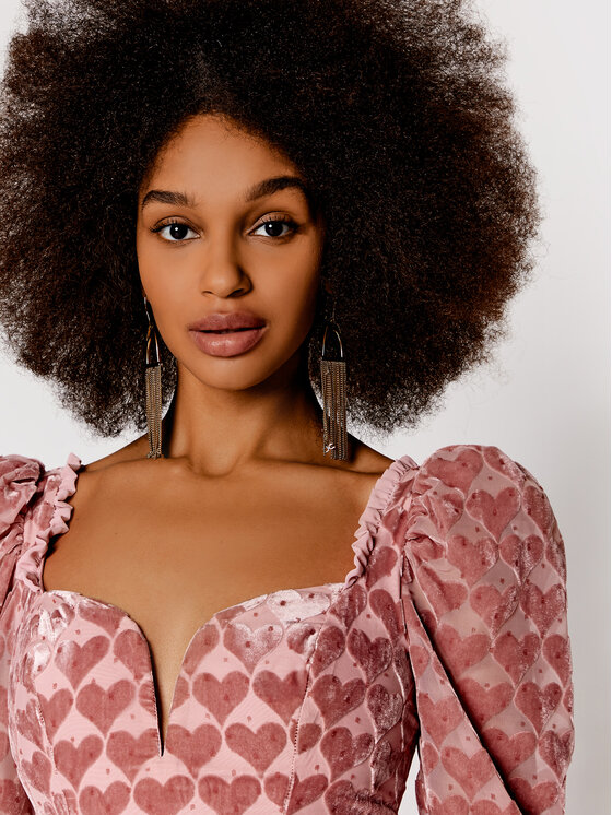 Abito da cocktail Theresa CD2556 Rosa Regular Fit