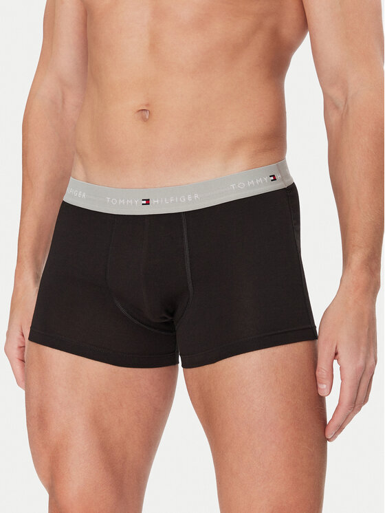 Tommy Hilfiger Tommy Hilfiger Комплект 3 чифта боксерки UM0UM02763 Черен
