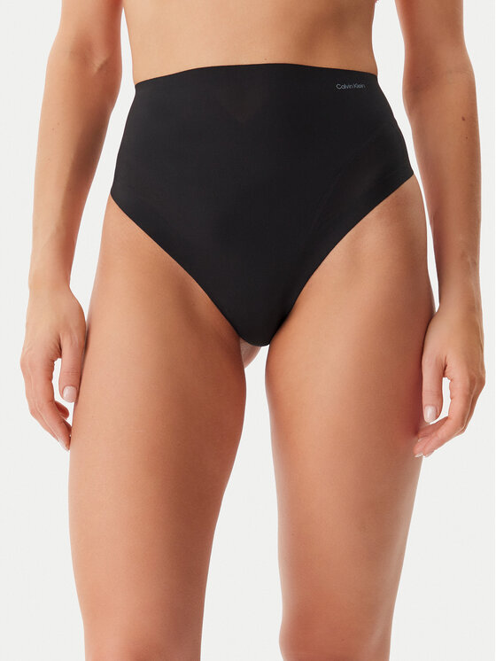 Női Alakformáló alsó Calvin Klein Underwear, Méret: XS, Fekete, Stay Put Mesh LV00QF8165