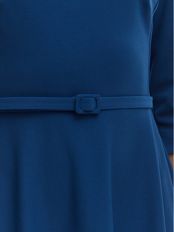 Rinascimento Rinascimento Coctailkleid CFC0127892003 Blau Regular Fit