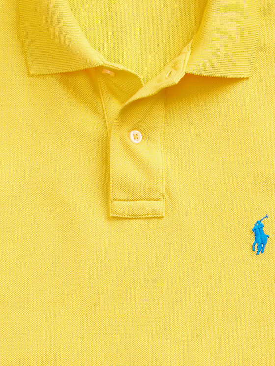 Polo Ralph Lauren Polo Ralph Lauren Поло Core Replen 710795080 Жовтий Slim Fit