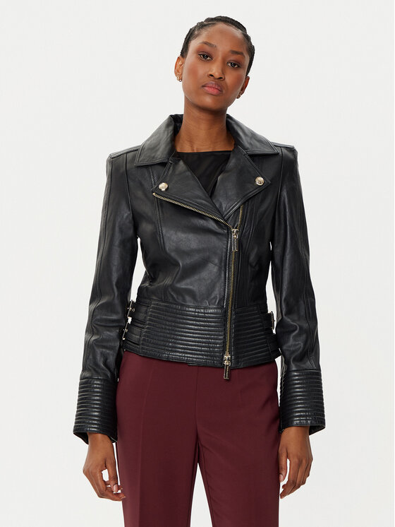 Női Bőrkabát Marciano Guess, Méret: 38, Fekete, 5RGL11 7167Z