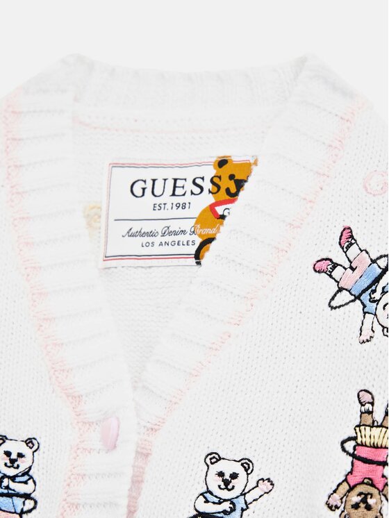 Guess Kids Guess Kids Top 166253 Bianco Classic Fit