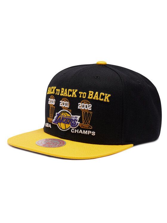 Mitchell & Ness Cepure ar nagu NBA Lakers Champs HHSS4196 Melns