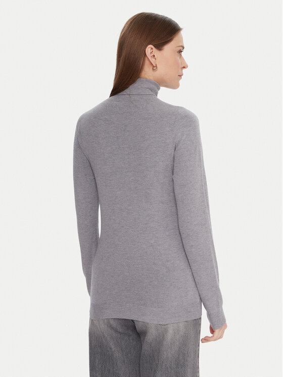 Kontatto Kontatto Rollkragenpullover 3M0824C Grau Regular Fit