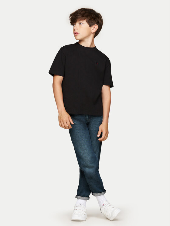 Tommy Hilfiger Tommy Hilfiger T-shirt Essential KB0KB08575 D Nero Regular Fit