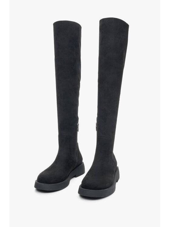 Estro Estro Μπότες ER00113851 Μαύρο