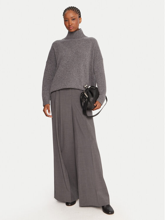 Weekend Max Mara Weekend Max Mara Palazzohose Adelfi 2525136072 Grau Wide Leg