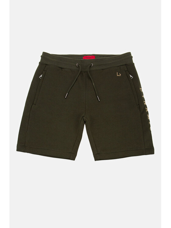 Lancerto Lancerto Szorty sportowe Elgin Zielony Regular Fit