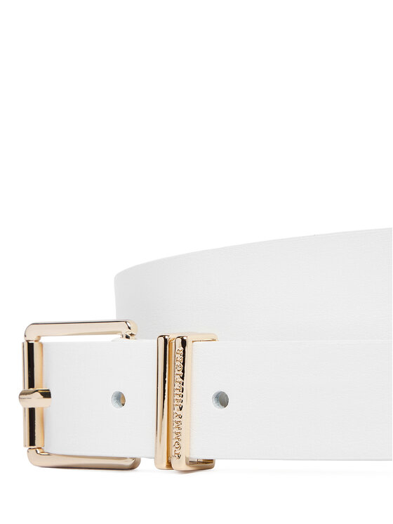 Tommy Hilfiger Tommy Hilfiger Cintura Th Square 2.5 AW0AW18692 Bianco