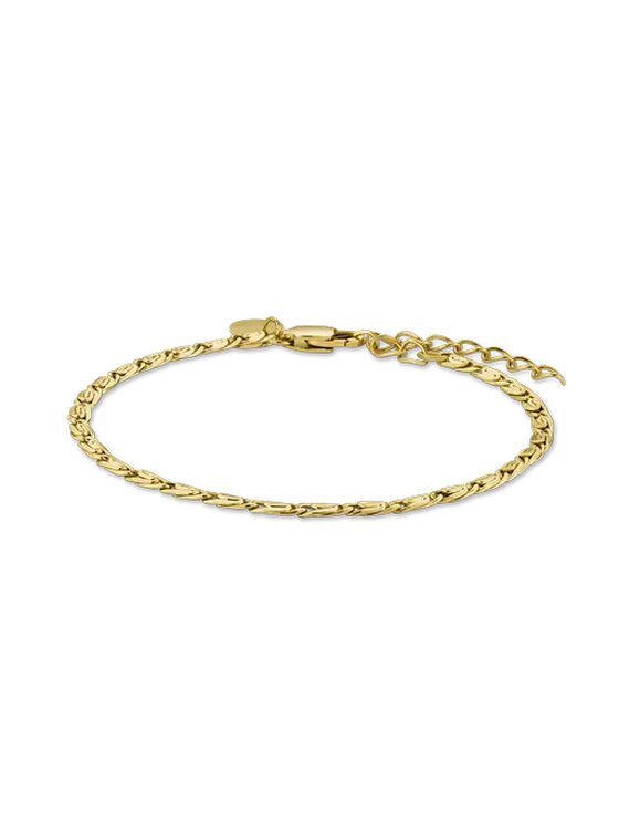 Rosefield Rosefield Bransoletka Swirl Bracelet Gold Złoty