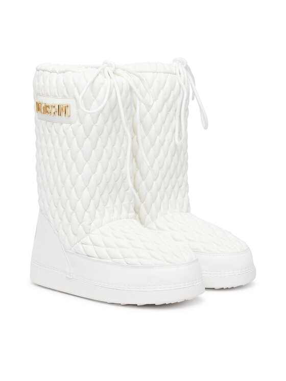 LOVE MOSCHINO LOVE MOSCHINO Śniegowce JA24312G0PISQ100 Biały