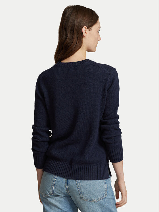 Polo Ralph Lauren Polo Ralph Lauren Sweater 211927070001 Sötétkék Relaxed Fit