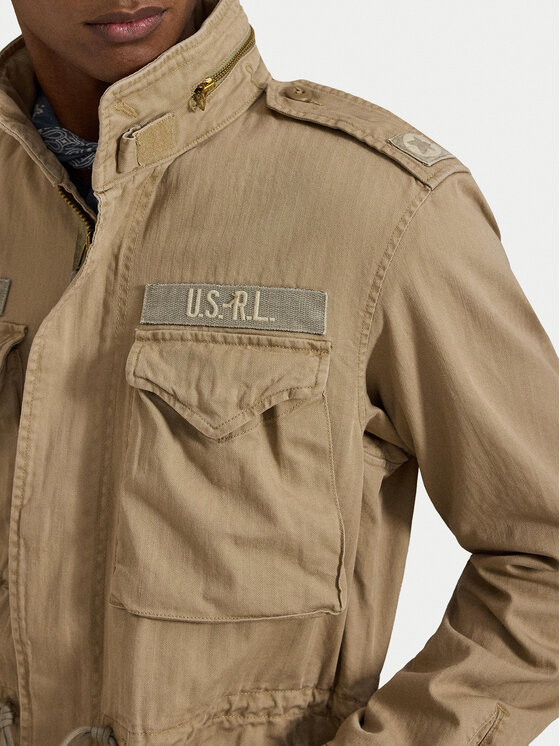Polo Ralph Lauren Polo Ralph Lauren Übergangsjacke The Iconic Field 710961616500 Beige Regular Fit