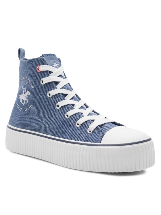 Beverly Hills Polo Club Beverly Hills Polo Club Sneakers aus Stoff BHPC026M Blau