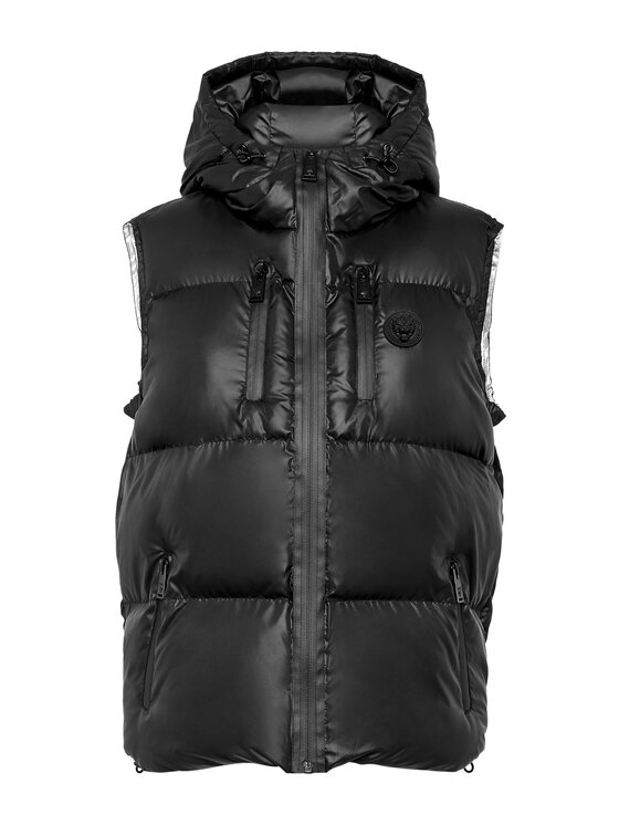 Plein Sport Plein Sport Bezrękawnik 269 Czarny Regular Fit