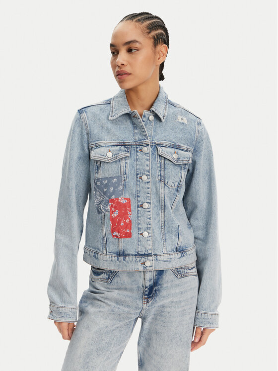 Tommy Jeans Tommy Jeans Geacă de blugi Classic DW0DW20116 Albastru Regular Fit