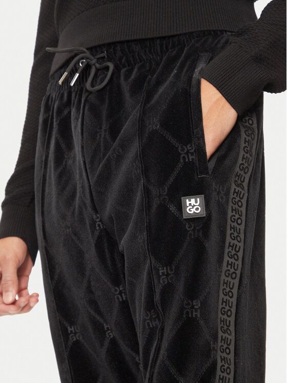 HUGO Hugo Donji dio trenerke Dislaco 50522512 Crna Relaxed Fit