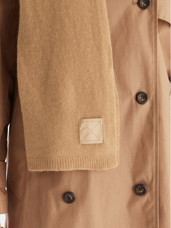 Calvin Klein Calvin Klein Szalik Emblem LV04D8014G Beżowy