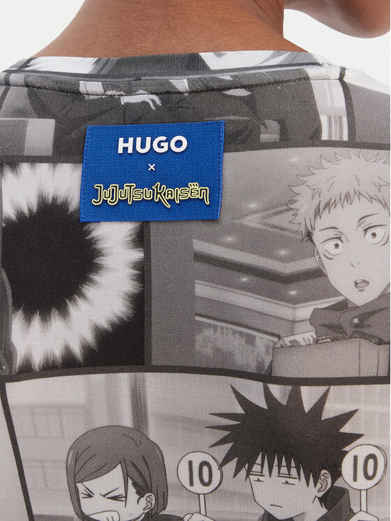 HUGO HUGO Blūze Diraluna 50555473 Pelēks Regular Fit