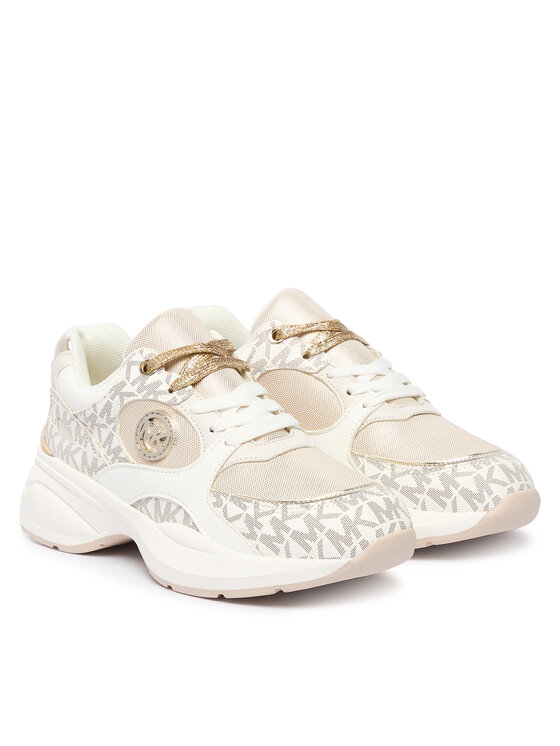 MICHAEL Michael Kors MICHAEL Michael Kors Sneakersy Zuma MK02656258 Kremowy