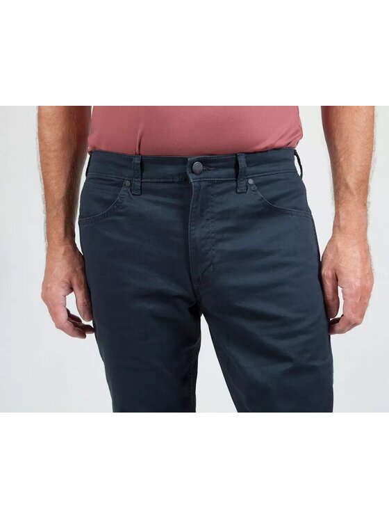 Wrangler Wrangler Pantaloni di tessuto GREENSBORO Blu Straight Fit