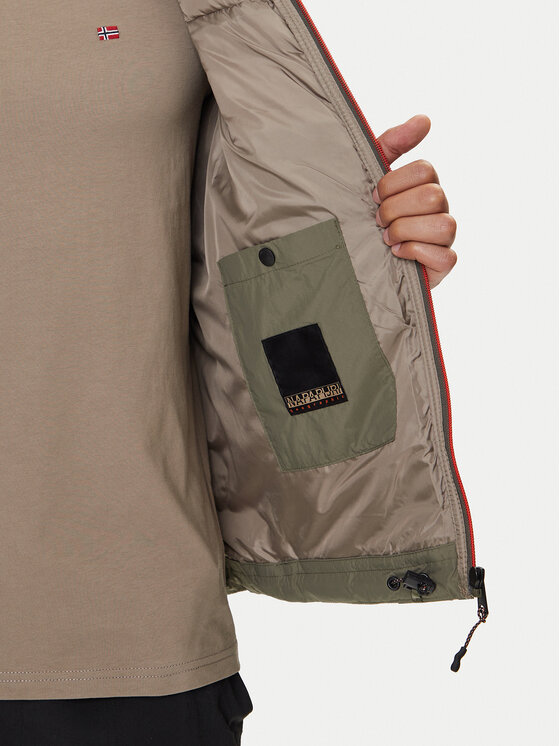 Napapijri Napapijri Kurtka zimowa A-Lapaz H NP0A4I26 Zielony Regular Fit