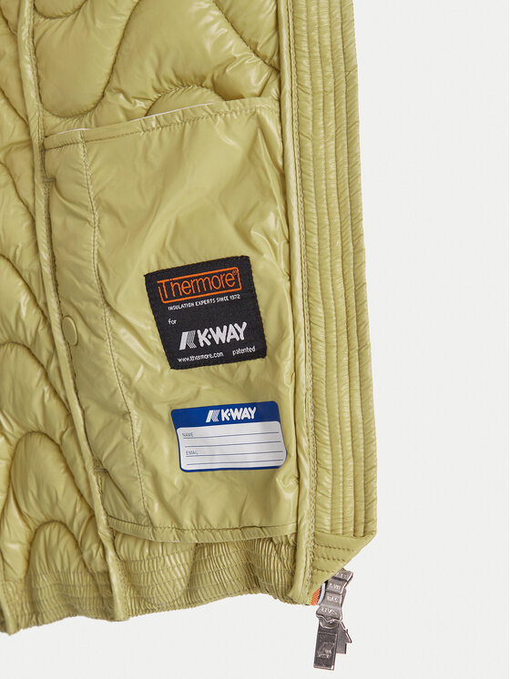 K-Way K-Way Übergangsjacke Lily K5126IW Grün Regular Fit
