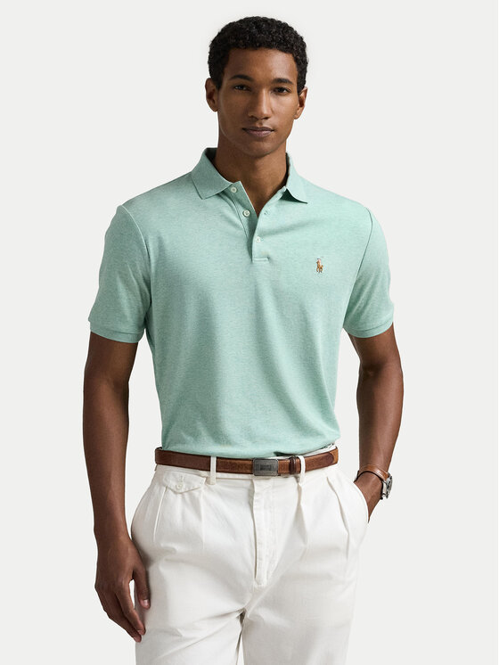 Męskie Polo Polo Ralph Lauren, Rozmiar XL, Zielone, 710704319166