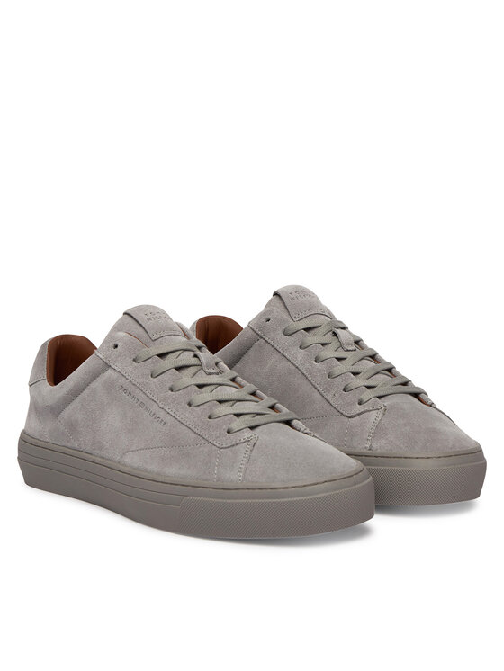 Tommy Hilfiger Tommy Hilfiger Sneakersy Park Premium Suede FM0FM05829 Sivá