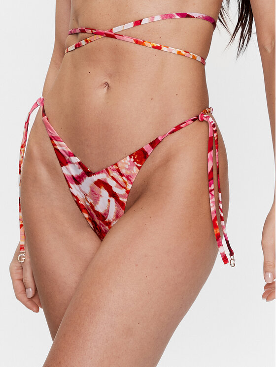 Guess Spodnji Del Bikini E3GO03 MC04R Roza