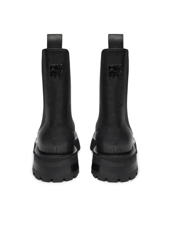 DKNY DKNY Kotníková obuv s elastickým prvkem Rianne Chelsea K3471540 Černá
