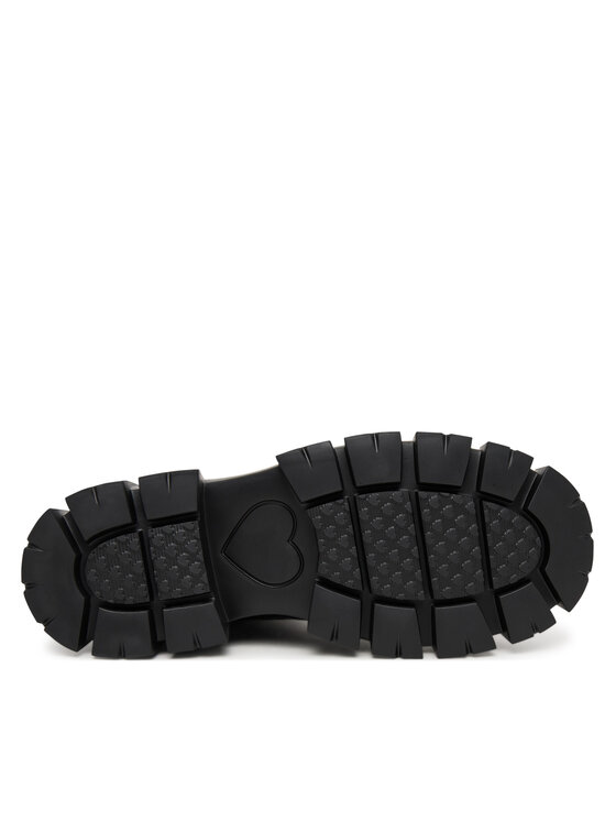 LOVE MOSCHINO LOVE MOSCHINO Šnurovacia obuv JA24085G0NIA000A Čierna