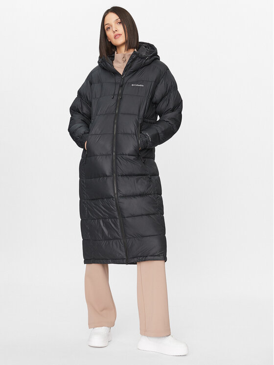 Columbia Columbia Žieminė striukė Pike Lake™ II Long Jacket Juoda Regular Fit