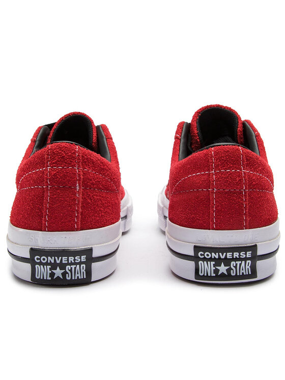 Converse Converse Tenisówki One Star Ox 163246C Czerwony